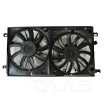 624530 - : TYC Dual Radiator and Condenser Fan Assembly for Toyota: Prius Prime Image