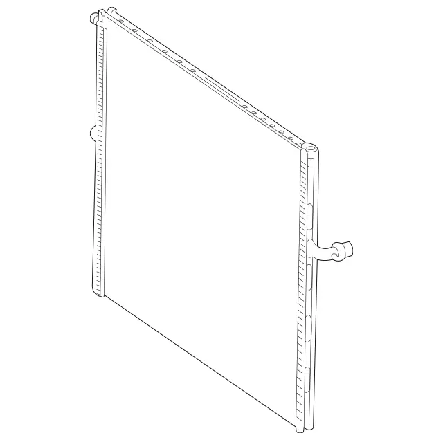 1675006201 - Radiator: Coolant Radiator for Mercedes-Benz: G500, G550, G580, GLE350, GLE450, GLE450e, GLS450 Image image
