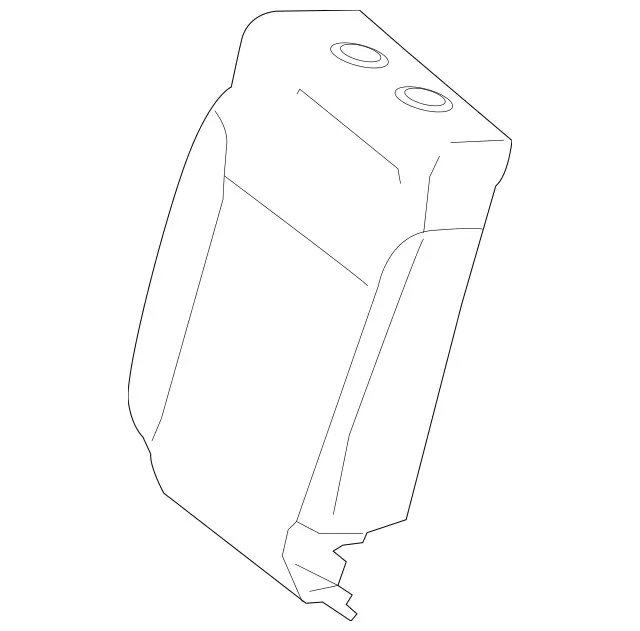 1669204800 - Rear Seat: Padding, Rr Seat Backrest for Mercedes-Benz: GL350, GL450, GL550, GL63 AMG, GLS350d, GLS450, GLS550, GLS63 AMG Image image