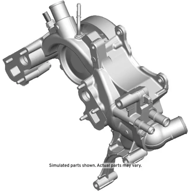 Ultimatecar Water Pump With Gasket - Fits Chevy Silverado, Tahoe, GMC Sierra, Cadillac Escalade
