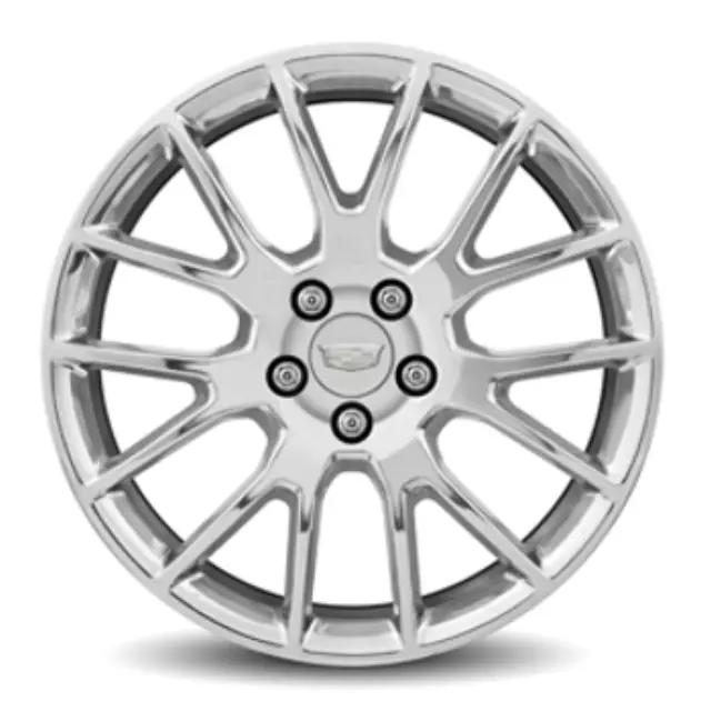 19 Wheel, Rear, 7-Spoke Sterling Silver - GM (23424549)
