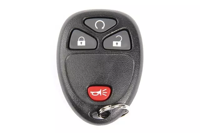 15114374 - : 4 Button Keyless Entry Remote Key Fob for Buick: Terraza | Chevrolet: HHR, Uplander | Pontiac: Montana | Saturn: Relay Image