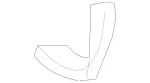 2216970227 - Covering and Lining: Cover Strip for Mercedes-Benz Image