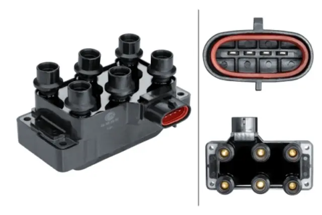 358168301 - Ignition Systems: Hella Ignition Coil for Hella Image