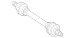 1183506500 - : Rear Axle Shaft for Mercedes-Benz: GLB250 Image