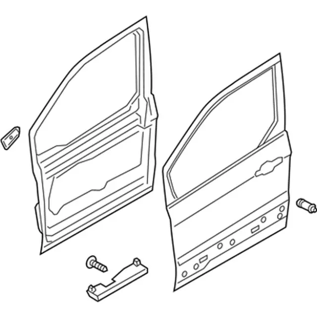 KT1Z6120124F - Body: Door Shell for Ford: Transit Connect Image