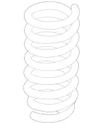 2313240504 - : Helical Spring for Mercedes-Benz: SL400, SL450, SL550, SL63 AMG, SL65 AMG Image