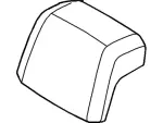 DB5Z78501A05FB - Body: Headrest Cover for Ford: Explorer, Police Interceptor Utility Image