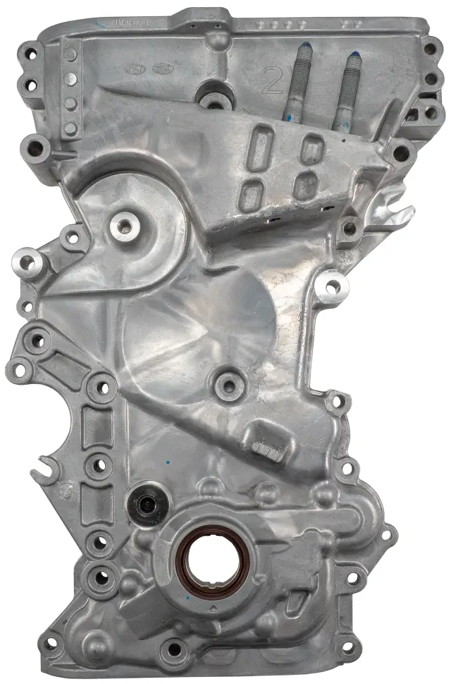 M519 - : Stock Replacement Oil Pump Timing Cover Assembly for Melling Image