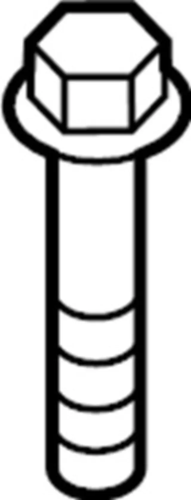 54459ED04A - Suspension: Front Control Arm Mount Bolt for Infiniti Image