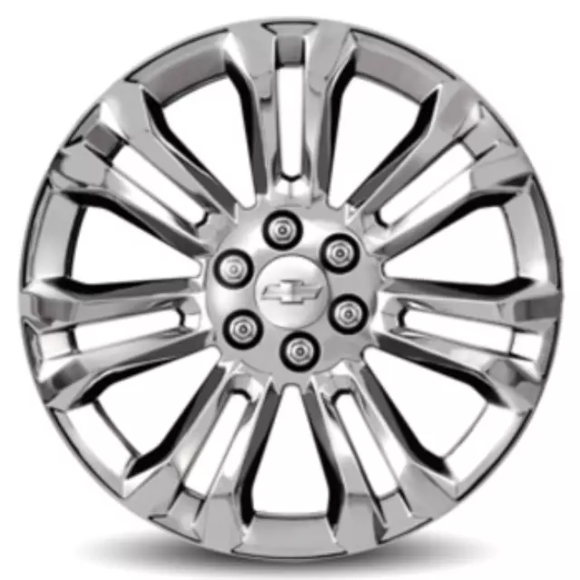 WK688 - Wheels: 22 Wheel, Chrome for Cadillac: Escalade ESV | Chevrolet: Silverado 1500, Suburban, Suburban 3500 HD, Tahoe | GMC: Sierra 1500, Yukon, Yukon XL Image