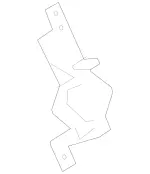 2046280524 - Front-End Assembly, Front Panel: Strut for Mercedes-Benz Image