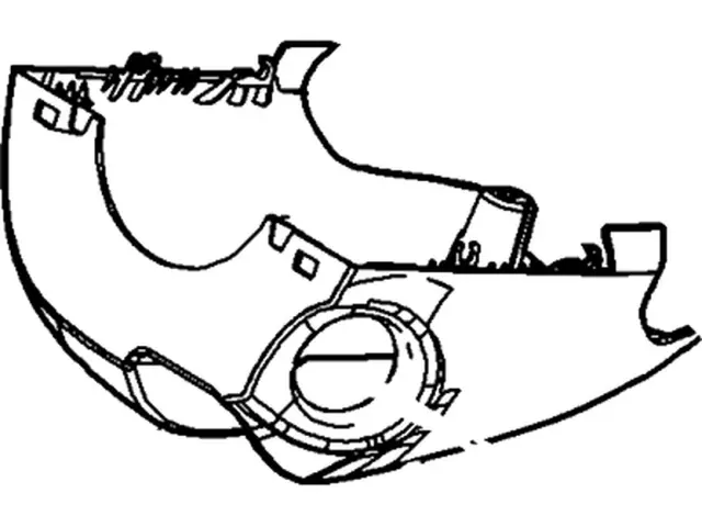 CM5Z3530AD - Steering: Lower Shroud for Ford: Focus, Transit Connect Image