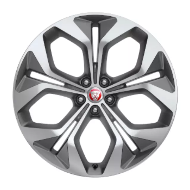 J9C2788 - : Alloy Wheel, 21 Inch 5 Split-Spoke for Jaguar: E-Pace Image