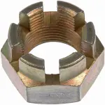 615105 - Driveline and Axles: Castellated Nut Spindle Nut M22-1.5 Hex 32mm for Dorman Image