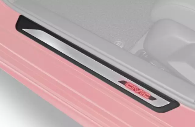 8E12T20100B - : Door Sill Trim - Illuminated Red for Honda Image