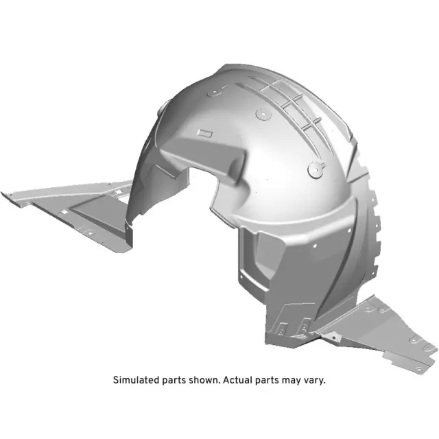 23327374 - Body: Fender Liner for Chevrolet: Corvette Image