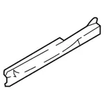 JL1Z4010128A - Body: Rocker Reinforced Ext for Ford: Expedition | Lincoln: Navigator Image