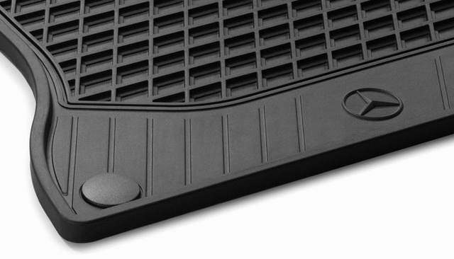 22268076059G33 - : All Season Floor Mats (Front)  Black for Mercedes-Benz Image