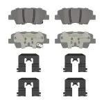 OEX1445 - : OEX Rear Disc Brake Pad Set Premium Ceramic for WAGNER BRAKE Image