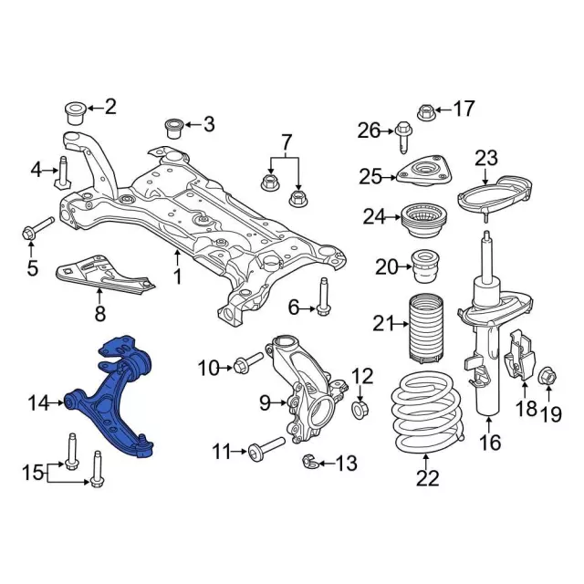 Suspension Control Arm - Ford (AV6Z-5500-D)