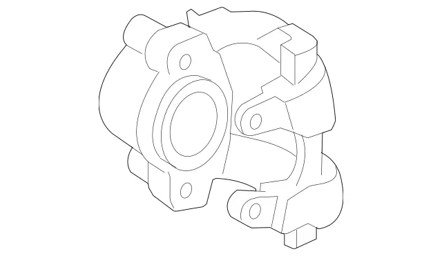 221423048164 - Brakes: Piston Housing for Mercedes-Benz: 250, 300S, CL550, CL600, CLS550, E350, E550, S350, S400, S500, S550, S600, SL550 Image image