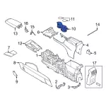 M1PZ7813562AA - : 2021-2024 Ford Bronco Sport - Cup Holder for Ford: Bronco Sport Image