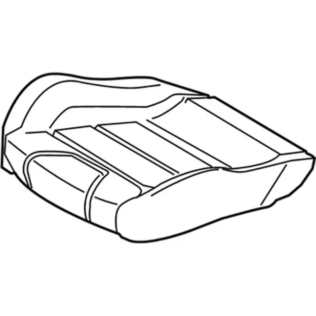 FR3Z63632A23J - Body: Seat Cushion Pad for Ford: Mustang Image