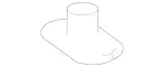 913008006300 - Front Panel: Nut for Mercedes-Benz Image