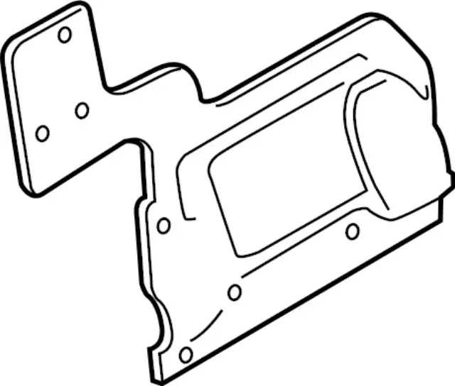 873D86JD1A - Body: Bracket for INFINITI: QX80 Image