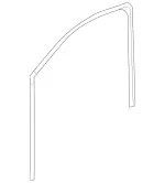 447720011764 - : Run Channel for Mercedes-Benz Image