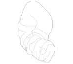 1675008301 - : Coolant Line for Mercedes-Benz Image