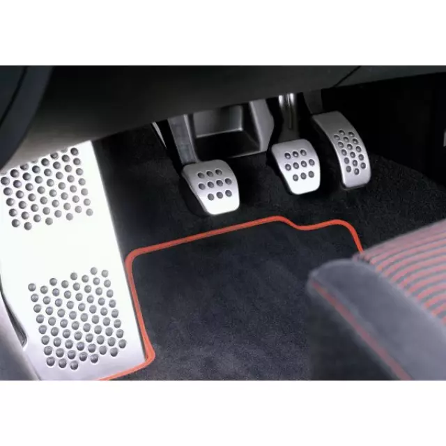 1M0721961A - : 98-10 VW Volkswagen New Beetle Dots Metal Clutch Pedal Cap MANUAL TRANSMISSION for Volkswagen: Beetle Image