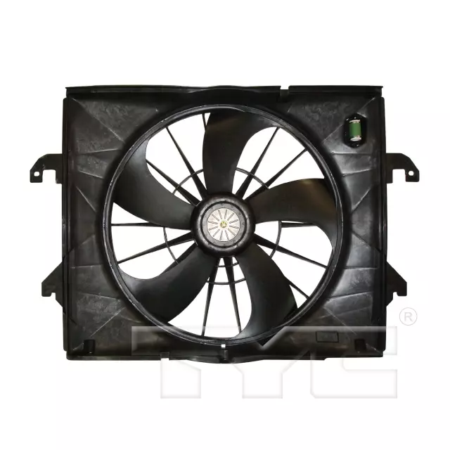 622320 - Cooling Systems: TYC Dual Radiator and Condenser Fan Assembly for TYC Image