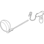 DG1Z15312K - Body: Lamp Assembly for Ford Image