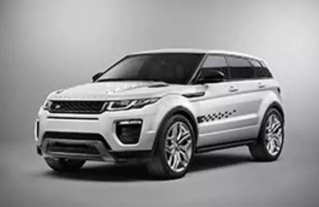 VPLVB0200NER - Exterior: Vehicle Decals, Number One, Bonnet, White for Land Rover: Range Rover Evoque Image