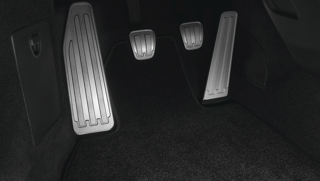 99104470004 - Interior: 2013-2023 Porsche - Pedals And Footrest In Aluminum for Porsche: 718 Boxster, 718 Cayman, 718 Spyder, 911, Boxster, Cayman Image