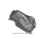 84298338 - : Jet Black Passenger Side Rear Compartment Side Trim for GM Image
