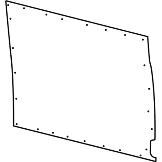 EK4Z6142411J - : Interior Quarter Panel Trim Panel for Ford: E-Transit, Transit-150, Transit-250, Transit-350, Transit-350 HD Image