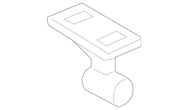 2097700028 - Body: Guide Rail Pin for Mercedes-Benz Image