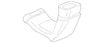 2108314446 - : Air Duct for Mercedes-Benz Image
