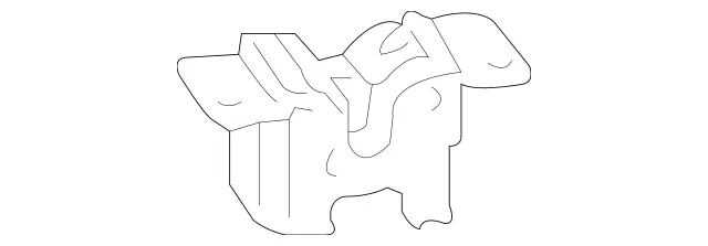 2308800060 - Attachment Parts: Hood Lock for Mercedes-Benz: SL500, SL55 AMG, SL550, SL600, SL63 AMG, SL65 AMG, SLK280, SLK300 Image image