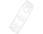 2049054005659107 - Body: Window Switch for Mercedes-Benz Image