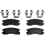 TXC0698 - : TRW PREMIUM BRAKING - CERAMIC BRAKE PAD SET - TXC0698 for TRW Image