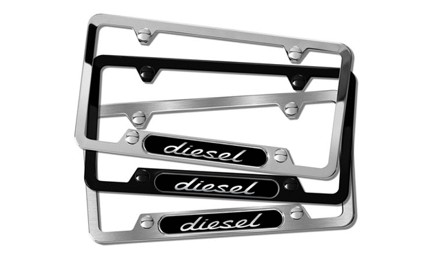 PNA70210003 - Exterior: Cayenne Diesel Plate - Black for Porsche: Cayenne Image