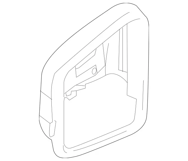 Mirror Shell - Mercedes-Benz (166-810-99-00)