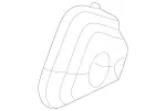2308320196 - Heating and Ventilation: Grommet for Mercedes-Benz Image