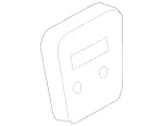 2038350398 - Heating and Ventilation: Seal for Mercedes-Benz Image