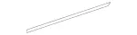 1666981562 - Trim and Lining: Trim Strip for Mercedes-Benz Image