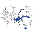 JX6Z10C679D - Electrical: Negative Cable for Ford Image